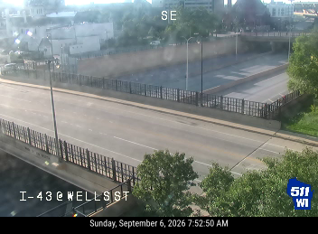 I-43 at Wells St live camera view