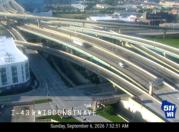 I-43 at Wisconsin Ave live camera view