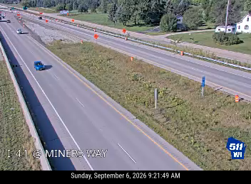 I-41 at Miners Way live camera view
