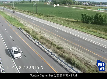 I-41 at County N live camera view
