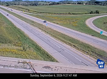 I-41 at WIS 28 live camera view