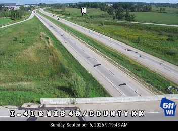 I-41 at WIS 49/County KK live camera view