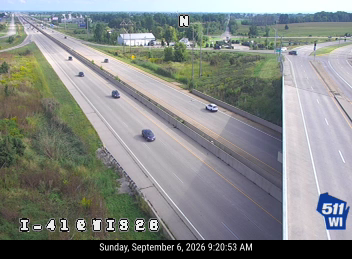 I-41 at WIS 26 live camera view