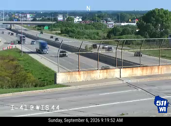 I-41 at WIS 44 live camera view