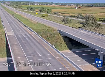 WIS 172 at County GV live camera view