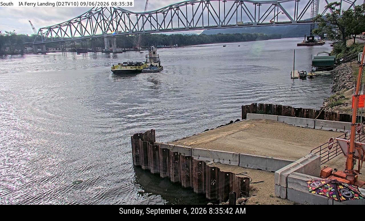 IA Ferry Landing @ Lansing live camera view
