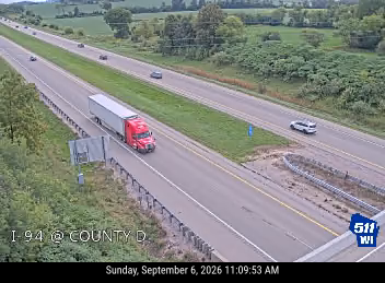 I-94 at County D live camera view