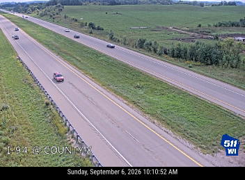 I-94 at County X live camera view