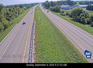 I-94 at Willow Glen Rd live camera view
