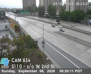 I-110 : (834) 3th St Off-Ramp live camera view