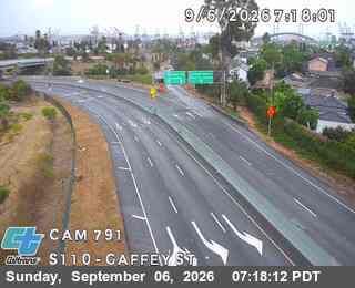 I-110 : (791) Gaffey St live camera view