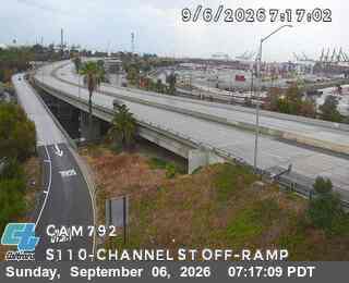 I-110 : (792) Channel St Off-Ramp live camera view