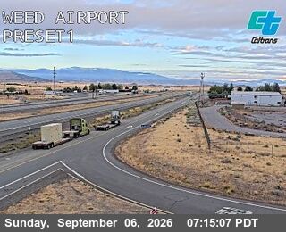 Weed Airport live camera view
