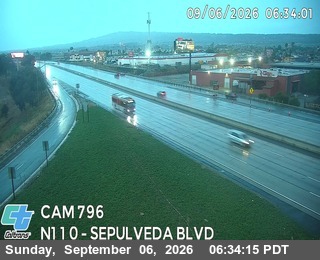 I-110 : (796) Sepulveda Blvd live camera view