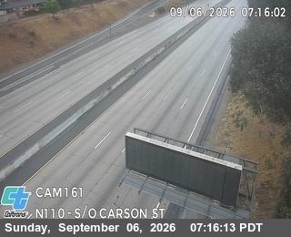 I-110 : (161) S/O Carson St live camera view
