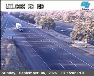 Wilcox Rd NB live camera view