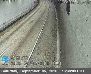 I-405 : (373) W 105 TO S 405 LOC3 live camera view