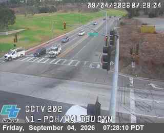 SR-1 : (202) Malibu Canyon Rd live camera view