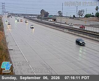 I-105 : (316) Garfield Ave live camera view