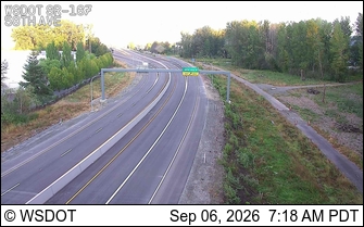 SR 167 at MP 0.7: 58th Ave E live camera view
