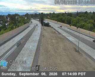 SR-23 : (736) Thousand Oaks Blvd live camera view