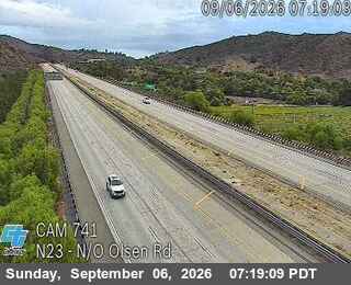 SR-23 : (741) n/o Olsen Rd live camera view