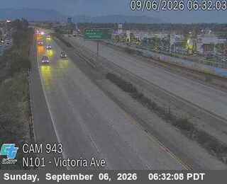 US-101 : (943) Victoria Ave live camera view