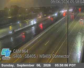 I-405 : (864) SB 405 / WB 105 Connector live camera view