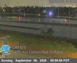I-405 : (870) n/o Century Blvd On-Ramp live camera view