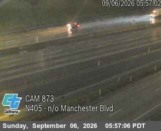 I-405 : (873) N/O Manchester Blvd live camera view