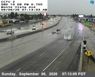 I-10 : (02) East of Monte Vista live camera view