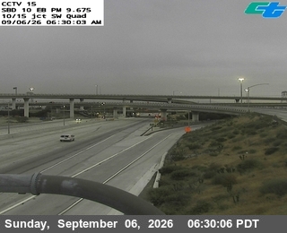 I-10 : (15) I-15 SW Quad live camera view