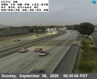 I-10 : (28) West Side 9th Street live camera view