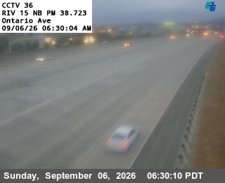 I-15 : (36) Ontario Avenue live camera view