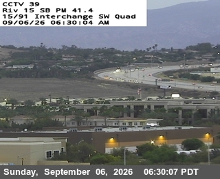 I-15 : (39) SR-91 Connector SW Quad live camera view