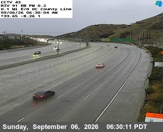 SR-91 : (43) 0.1 Miles East of County Line live camera view