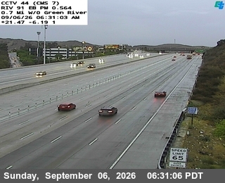 SR-91 : (44) 0.7 Miles West of Green River live camera view