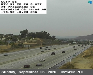 SR-91 : (56) Promenade Overcross live camera view