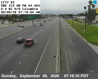 I-215 : (62) 0.4 Miles N of Columbia live camera view