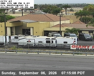 I-215 : (67) North Of Washington live camera view