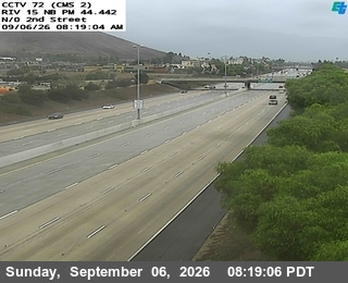 I-15 : (72) N of 2nd Street live camera view