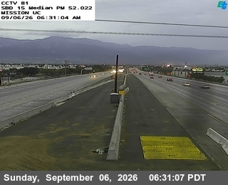 I-15 : (81) Mission Blvd. UC live camera view