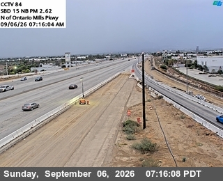 I-15 : (84) N of Ontario Mills Pkwy live camera view