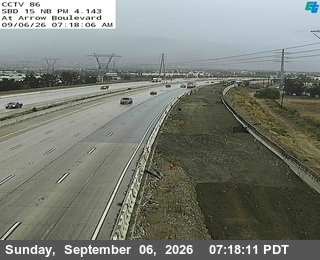 I-15 : (86) Arrow Route live camera view