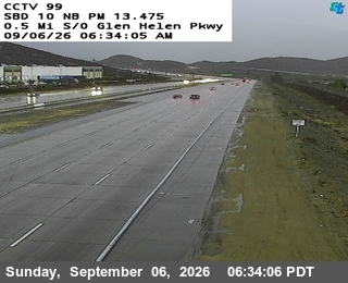 I-15 : (99) 0.5 Miles S of Glenhelen live camera view