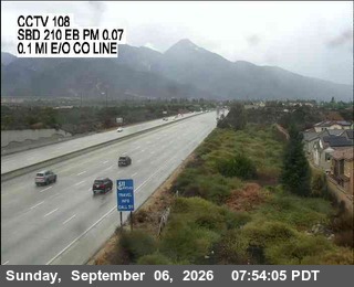 I-210 : (108) 0.1 Miles East of County Line live camera view