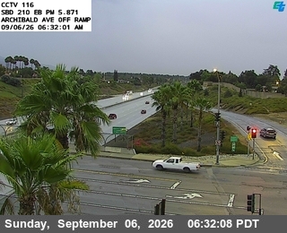 I-210 : (116) Archibald live camera view
