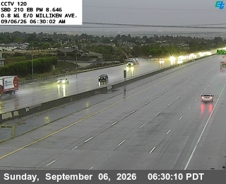 I-210 : (120) 0.8 Miles East of Milliken live camera view