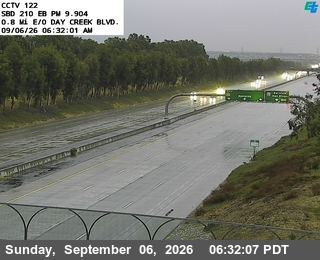 I-210 : (122) East of Day Creek live camera view