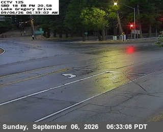 SR-18 : (125) Lake Gregory live camera view